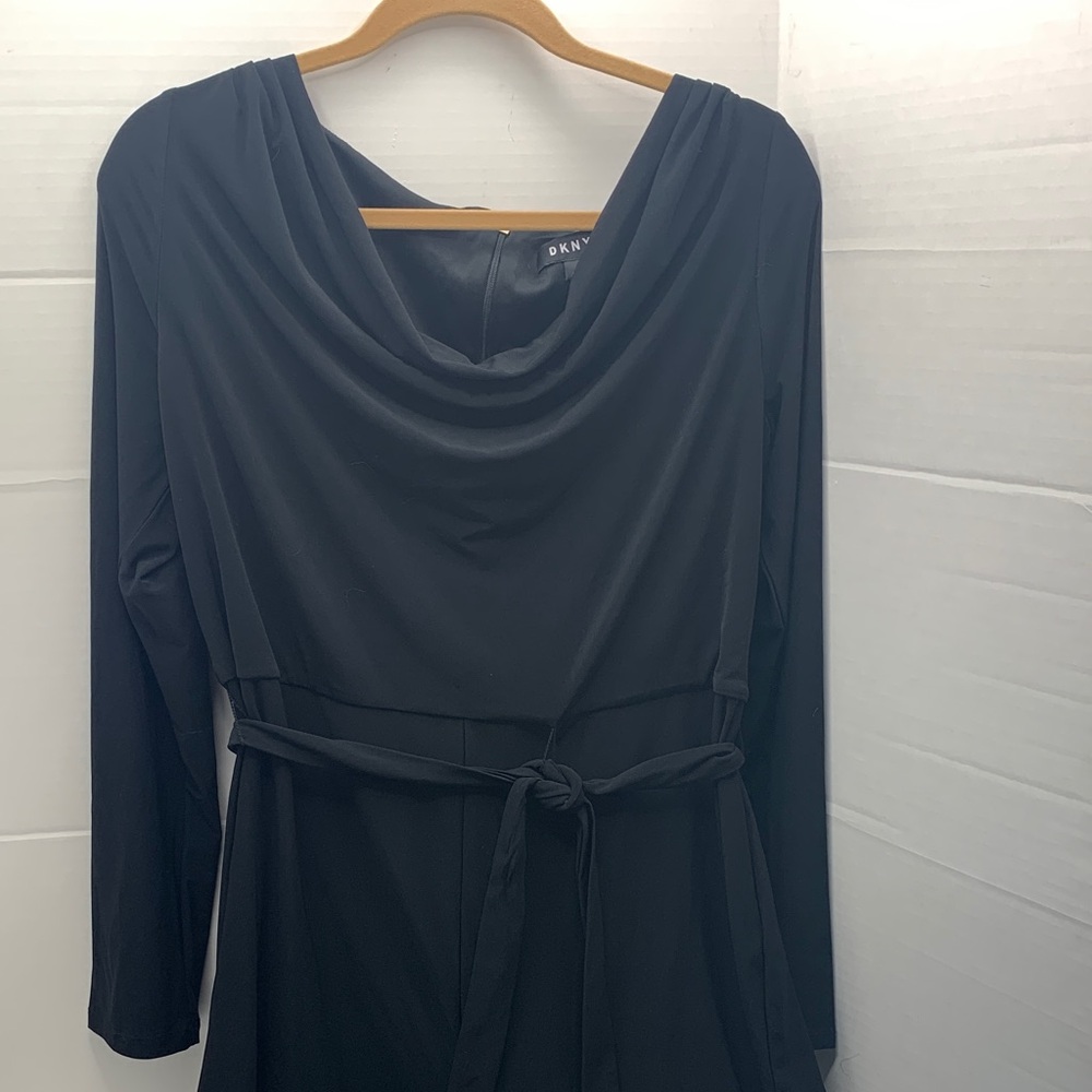 DKNY Black Jumpsuit